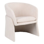 Julianna armchair beige boucle 68x65x74cm - Слика 2