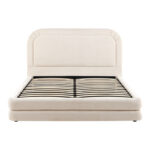 Double bed Arlia beige fabric 160x200cm - Слика 4