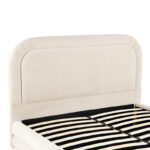 Double bed Arlia beige fabric 160x200cm - Слика 5