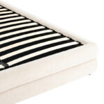 Double bed Arlia beige fabric 160x200cm - Слика 6