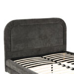 Double bed Arlia anthracite fabric 160x200cm - Слика 5