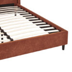 Double bed Sensa tile red fabric 160x200cm - Image 6