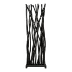 Decorative floor Jati black teak wood 60x20x190cm - Image 2