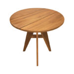 Cadrada table teak wood in natural shade D70x76cm - Image 3