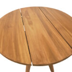 Cadrada table teak wood in natural shade D70x76cm - Image 5