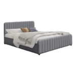 Myrelia bed grey fabric 150x200cm - Слика 2