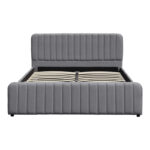 Myrelia bed grey fabric 150x200cm - Слика 4