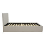 Single bed Rovio gray beige fabric 100x200cm - Слика 3