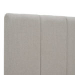 Single bed Rovio gray beige fabric 100x200cm - Слика 5