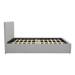 Single bed Rovio grey fabric 100x200cm - Слика 3