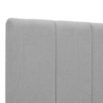 Single bed Rovio grey fabric 100x200cm - Слика 5