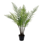 Decorative plant in a pot Ferna green 62x50x90cm