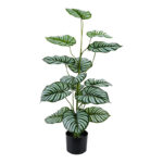 Decorative plant in a pot Oleanthy green 45x38x100cm