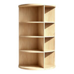 Corner shelf Benzal sonoma MDF 80x30x120cm - Слика 2